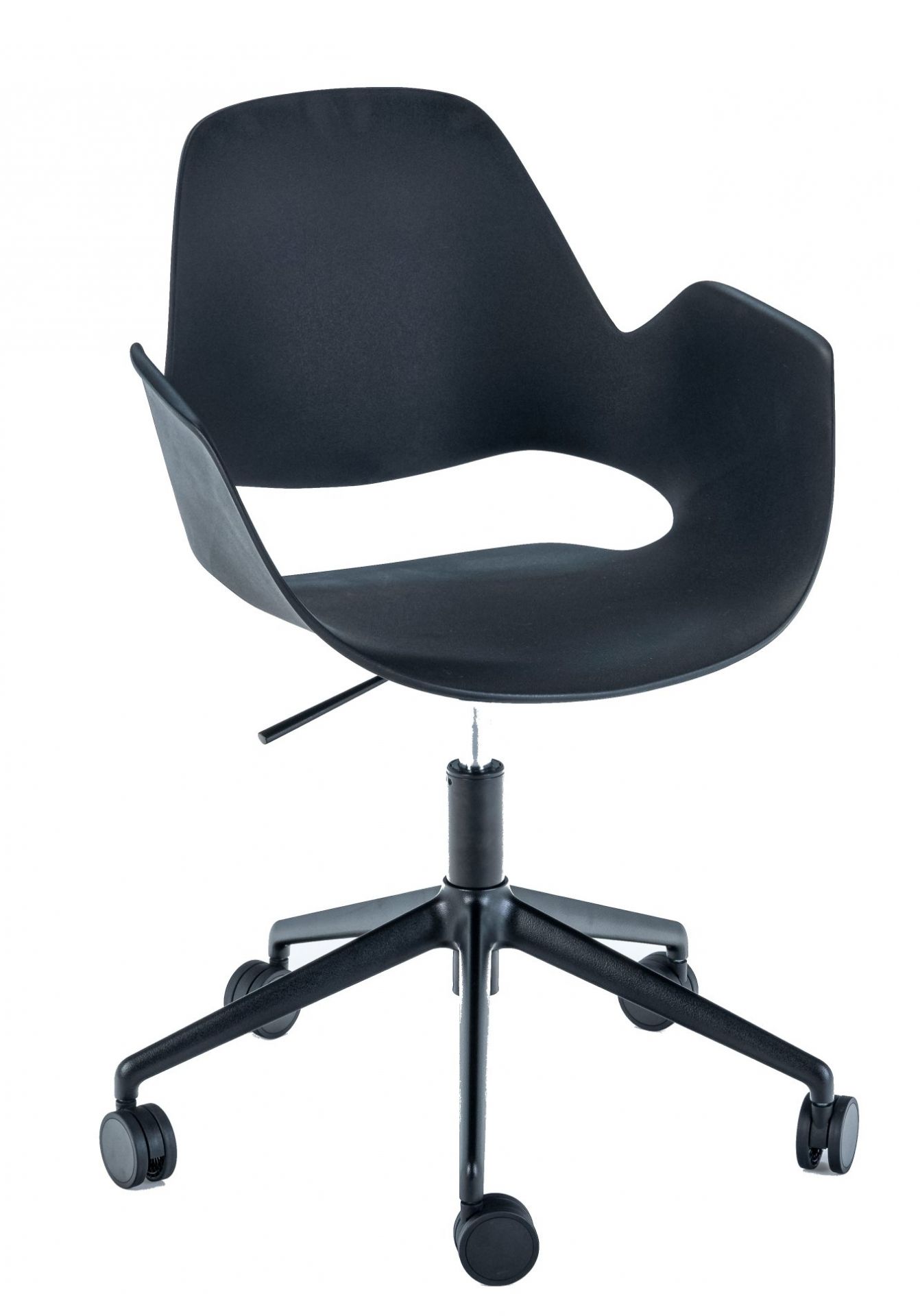 Falk Swivel Chair Five Star Base with Castors Houe